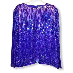 [ Rina diMontella ] Vintage Sequin Long Sleeve